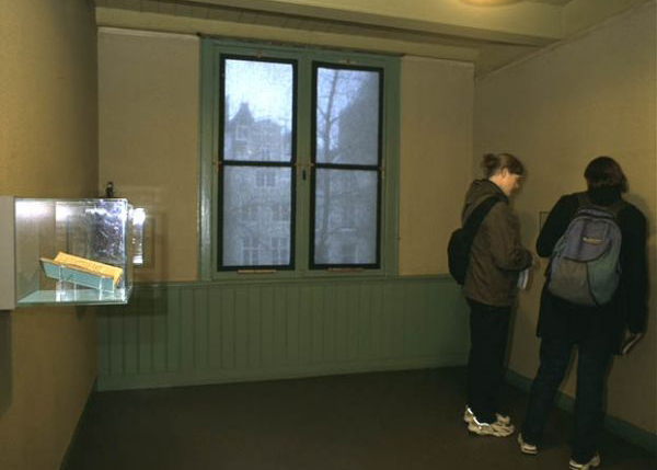 Tentoonstelling Anne Frank Huis Huiskamer Otto en Edit