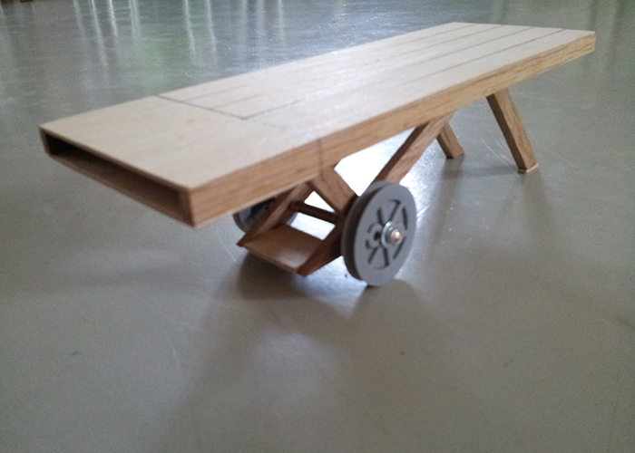 Maquette Cooknick-Table
