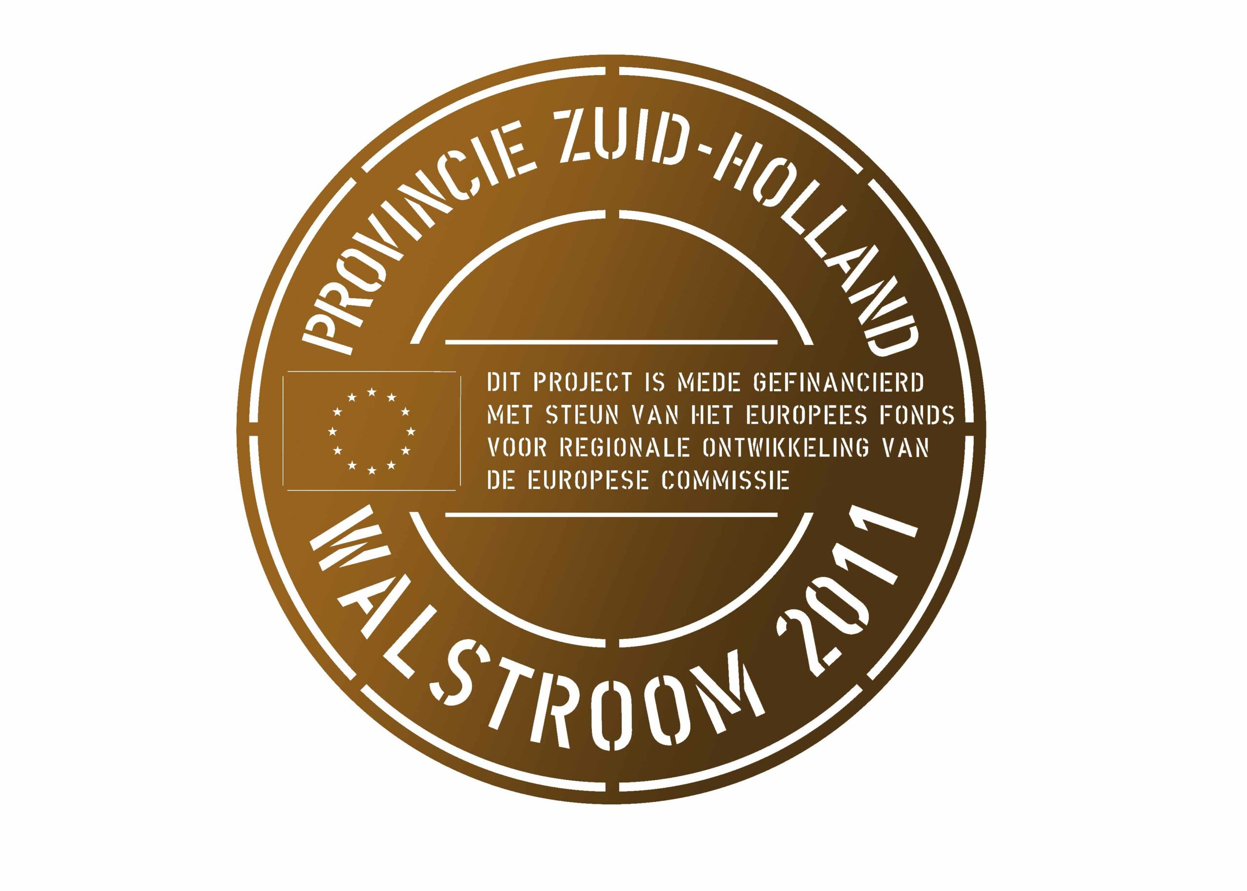 Walstroom-subsidie-Plaquettes ontwerp voor Provincie Zuid Holland door Dirry de Bruin
