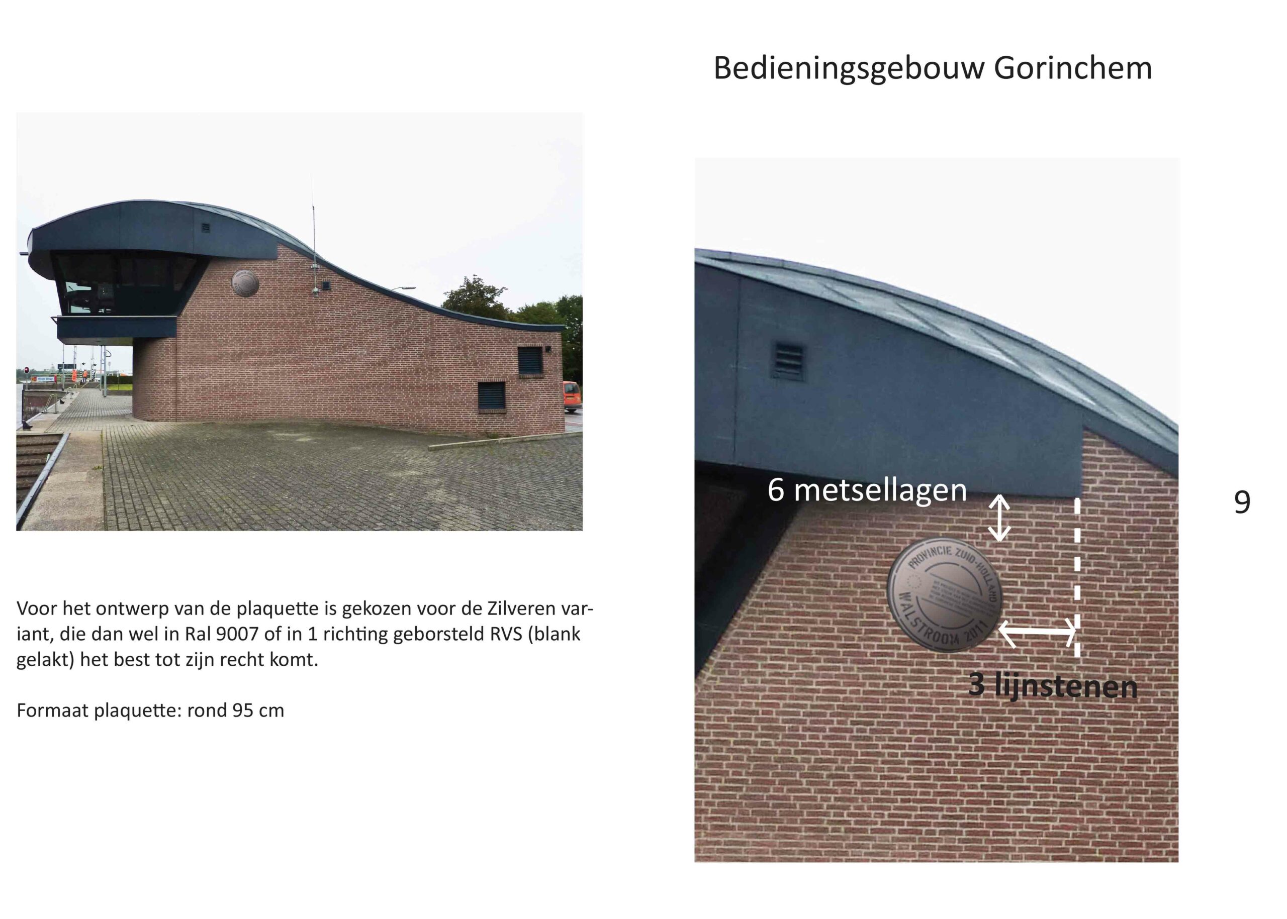 Walstroom-subsidie-Plaquettes ontwerp voor Provincie Zuid Holland door Dirry de Bruin