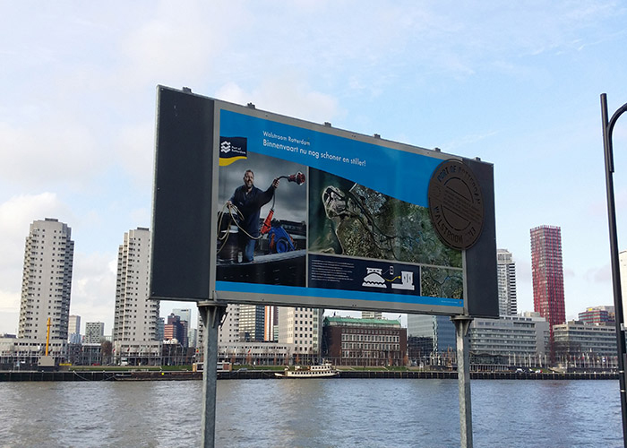 DirryOntwerpt voor Havenbedrijf Rotterdam Haven informatieborden walstroom binnenvaart 1