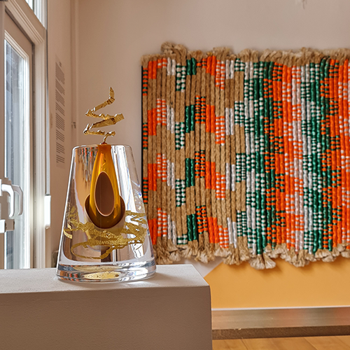 Villa Mondriaan tentoonstelling Nieuwe Lijnen - Y-conische stolpvaas van Dirry de Bruin