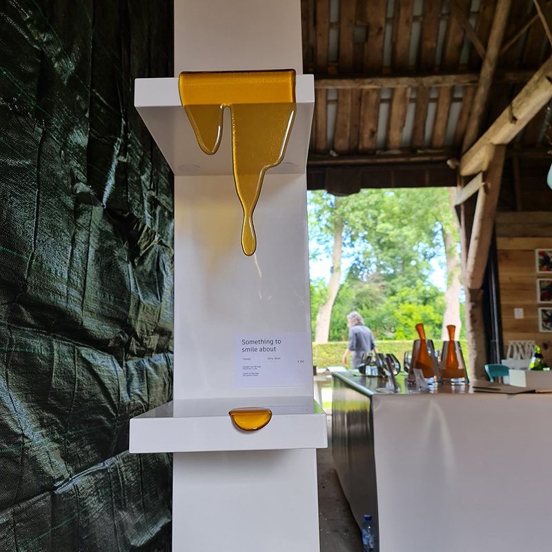 Dirry de Bruin Kunstschouw 2025 Something to smile about
