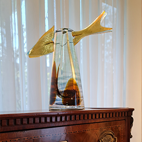 GlassArt meets Antiques De Dubbele Deur Antiek Rotterdam Galeriebeeld In elements we trust