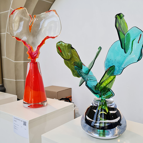 Dirry de Bruin Glassexpo Zutphen 2025 In Elements We Trust Fire en Earth