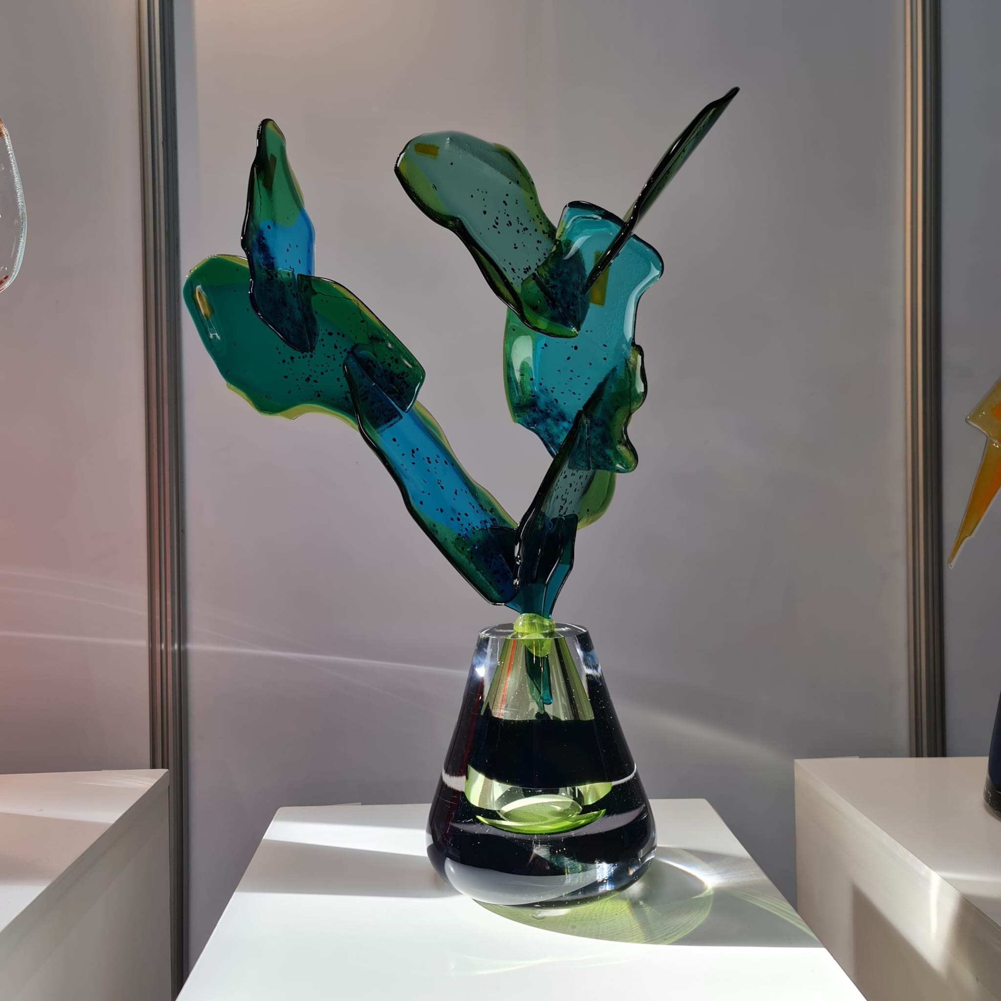 Dirry de Bruin Glassculptuur Caractus 04 uit de serie In Elements We Trust