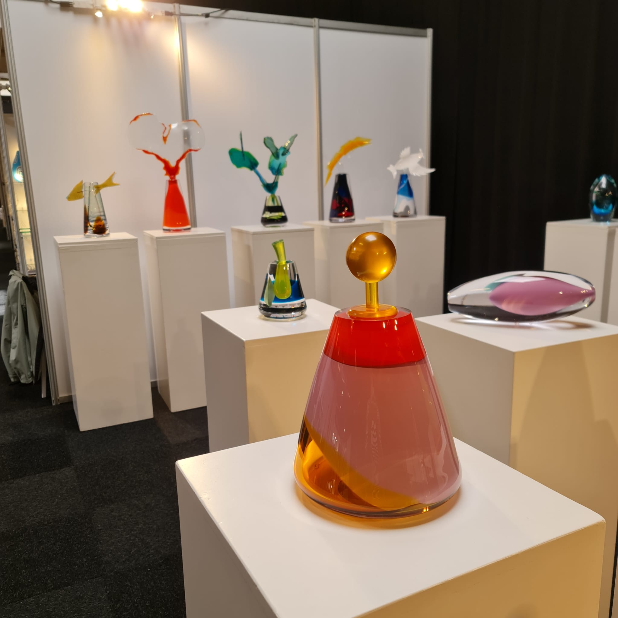 Dirry de Bruin International Glass Art Exhibition Rijswijk 2026 Overzichtsfoto