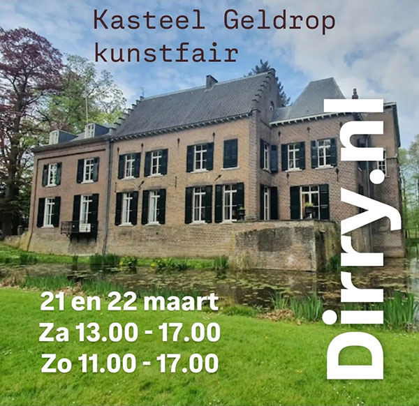 Dirry de Bruin KunstFair Kasteel Geldrop maart 2026