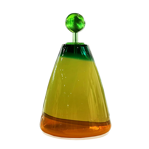 Glas object ADHK Green Lime etc van Dirry de Bruin